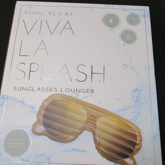 Viva La Splash Sunglasses Pool Lounger NWT - Picture 2 of 9